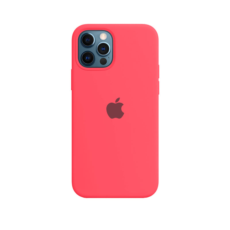Capinha Celular iPhone 12 / 12 Pro Silicone Aveludado