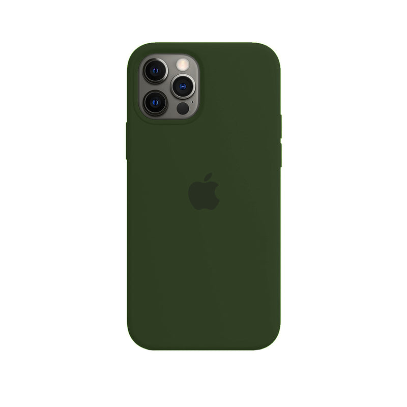 Capinha Celular iPhone 12 / 12 Pro Silicone Aveludado