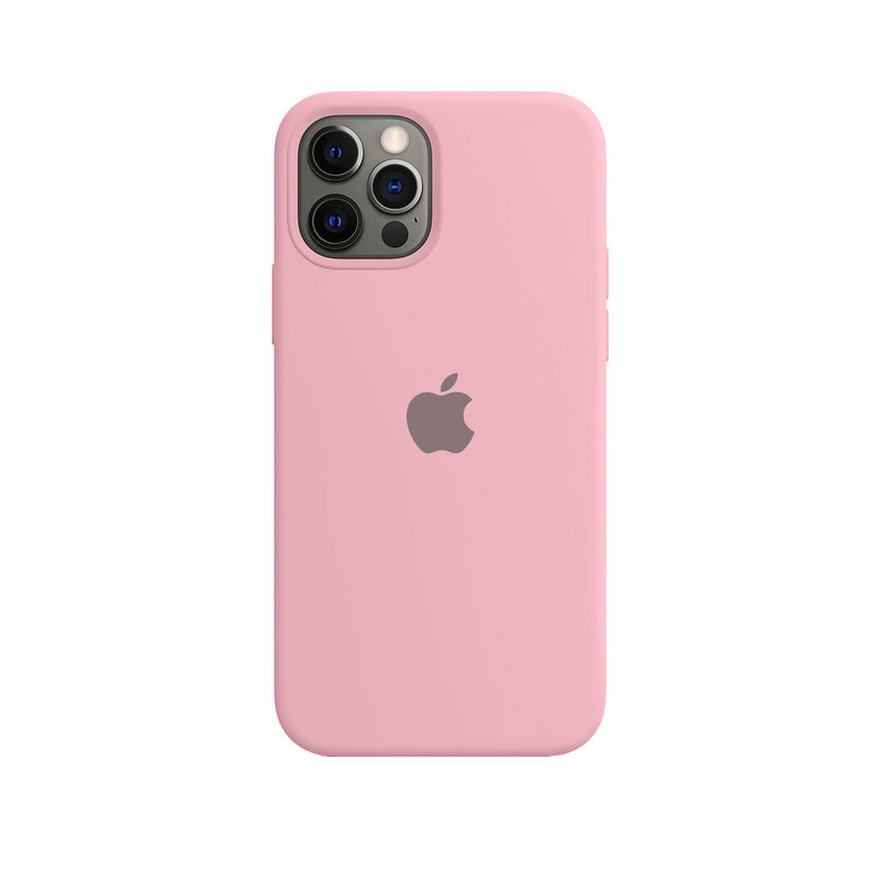 Capinha Celular iPhone 12 / 12 Pro Silicone Aveludado