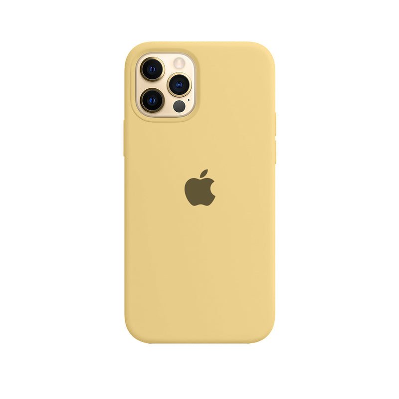 Capinha Celular iPhone 12 / 12 Pro Silicone Aveludado
