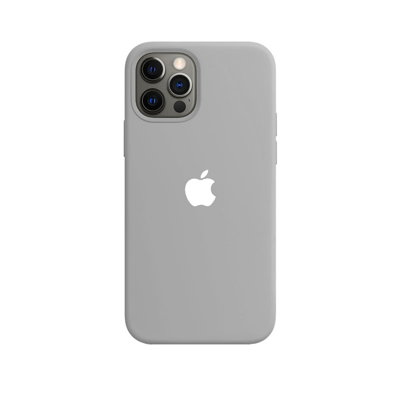 Capinha Celular iPhone 12 / 12 Pro Silicone Aveludado