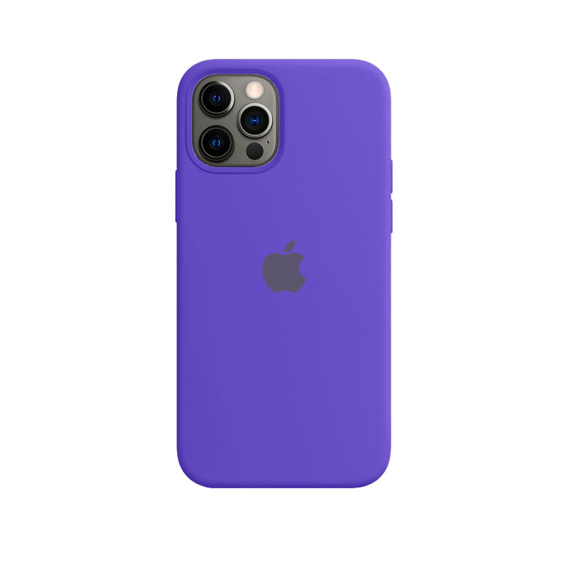 Capinha Celular iPhone 12 / 12 Pro Silicone Aveludado