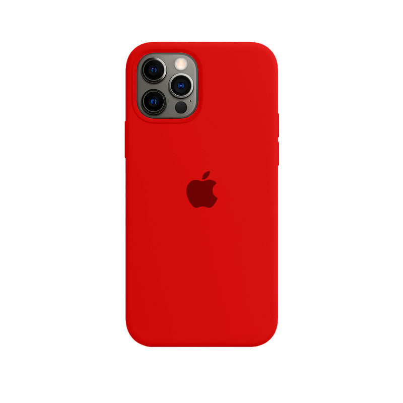 Capinha Celular iPhone 12 / 12 Pro Silicone Aveludado