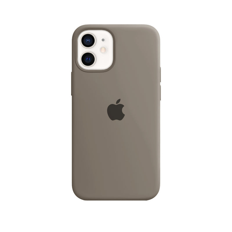 Capinha Celular para iPhone 12 Mini Silicone Cover Aveludado