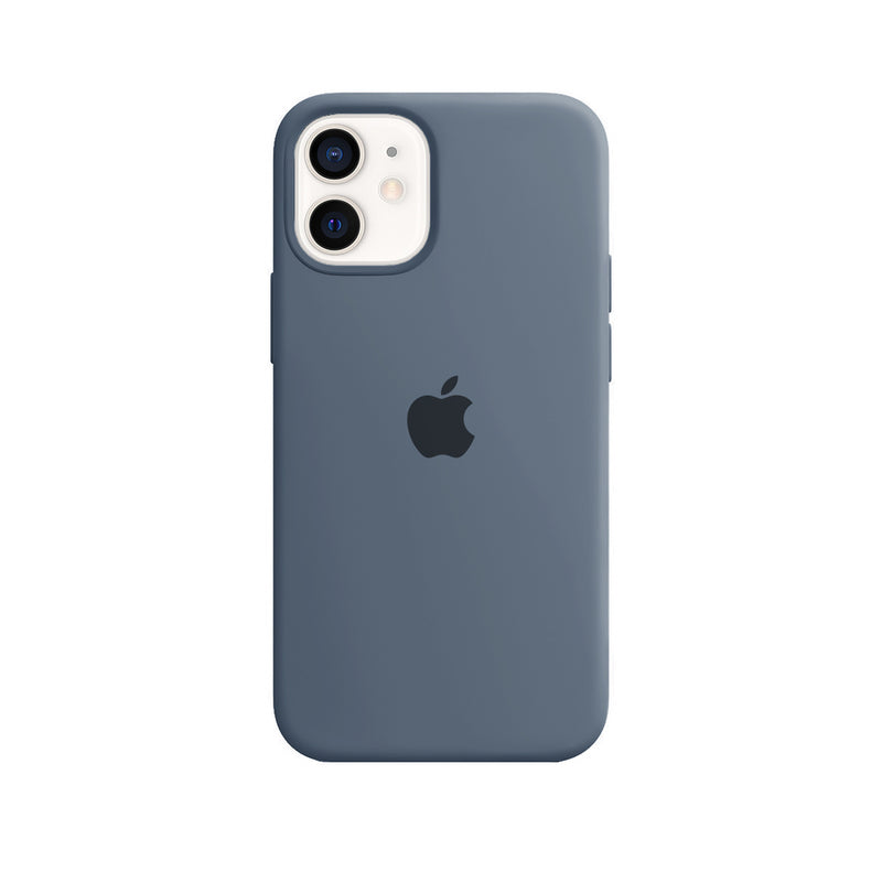 Capinha Celular para iPhone 12 Mini Silicone Cover Aveludado