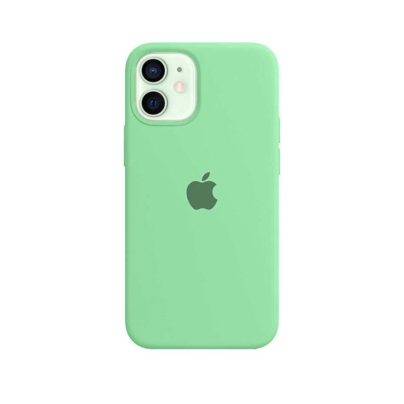 Capinha Celular para iPhone 12 Mini Silicone Cover Aveludado