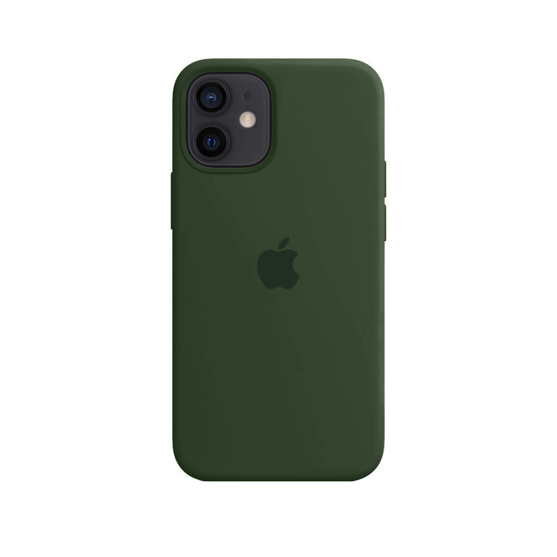 Capinha Celular para iPhone 12 Mini Silicone Cover Aveludado
