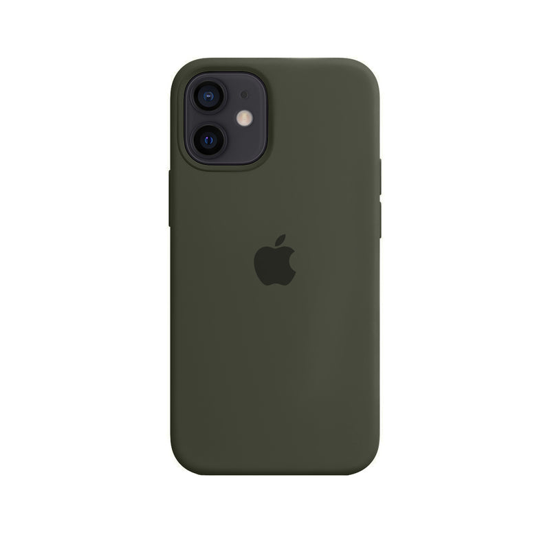 Capinha Celular para iPhone 12 Mini Silicone Cover Aveludado