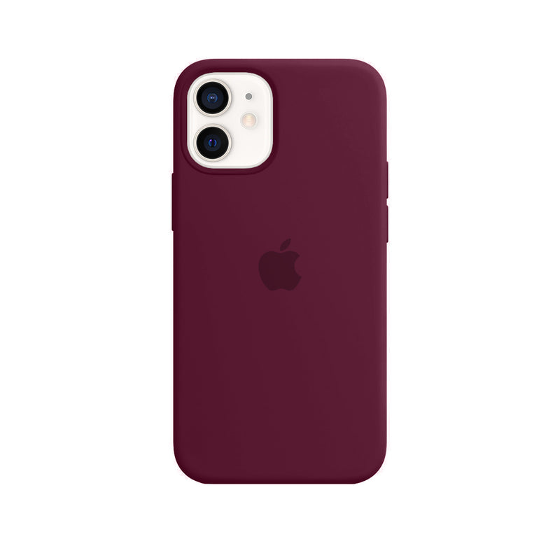 Capinha Celular para iPhone 12 Mini Silicone Cover Aveludado