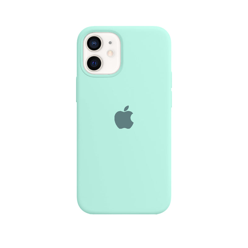 Capinha Celular para iPhone 12 Mini Silicone Cover Aveludado