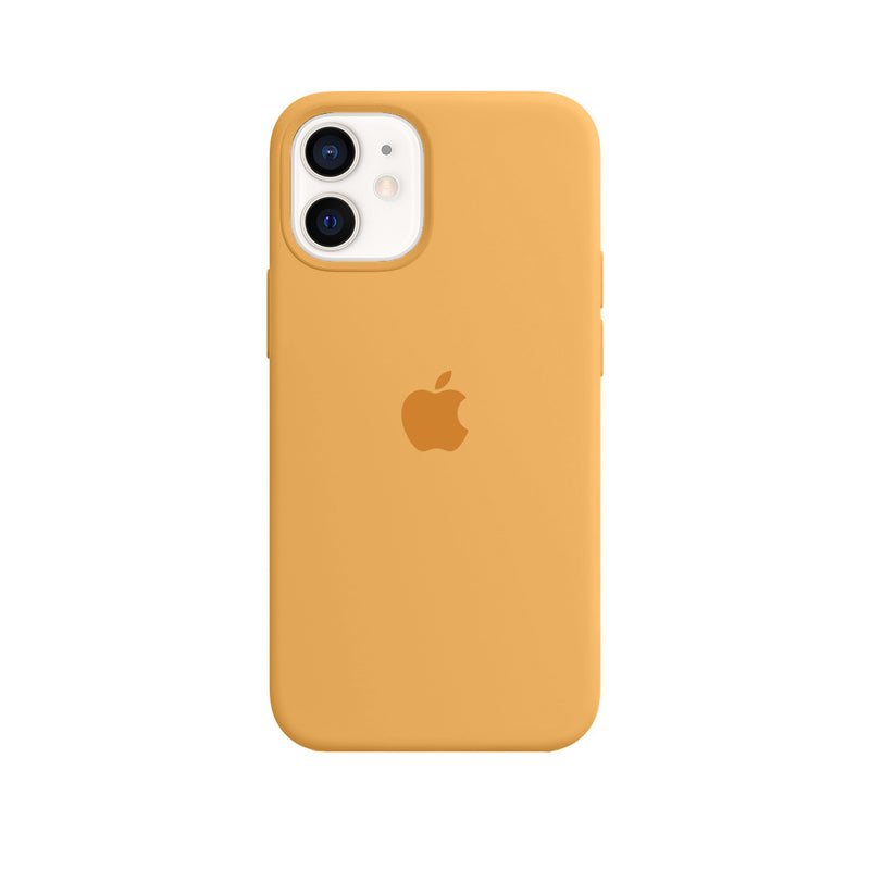 Capinha Celular para iPhone 12 Mini Silicone Cover Aveludado
