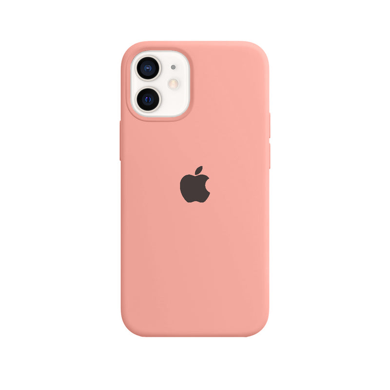 Capinha Celular para iPhone 12 Mini Silicone Cover Aveludado