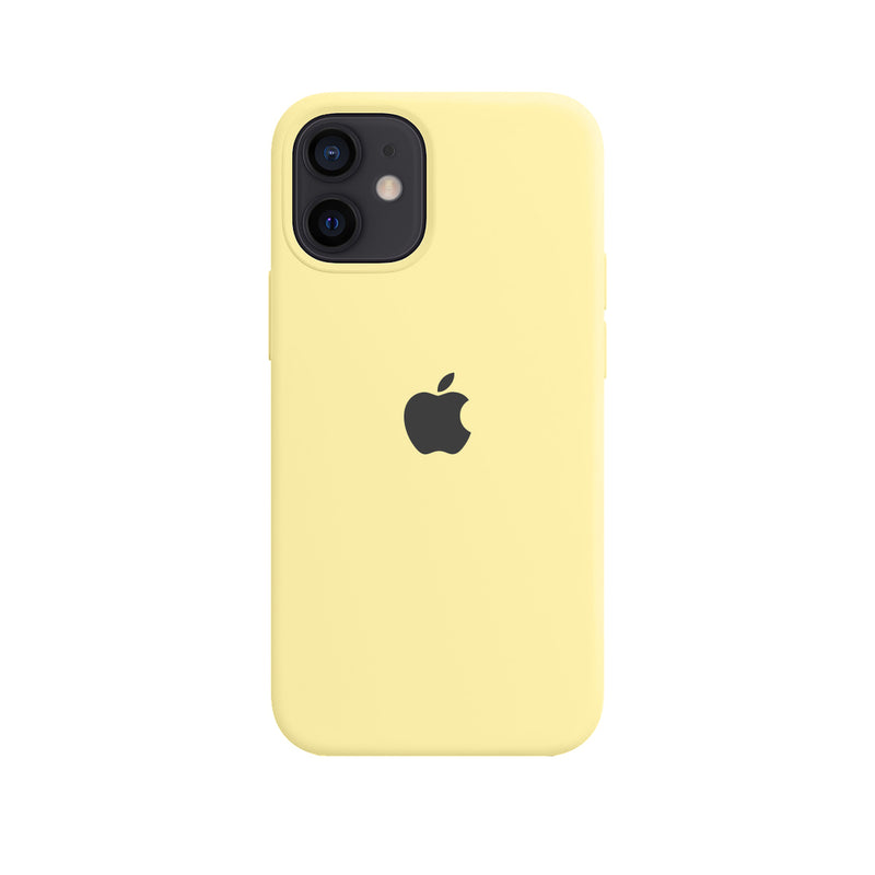 Capinha Celular para iPhone 12 Mini Silicone Cover Aveludado