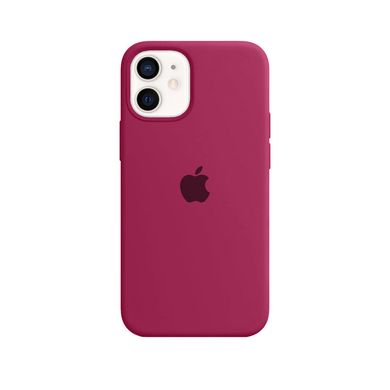 Capinha Celular para iPhone 12 Mini Silicone Cover Aveludado