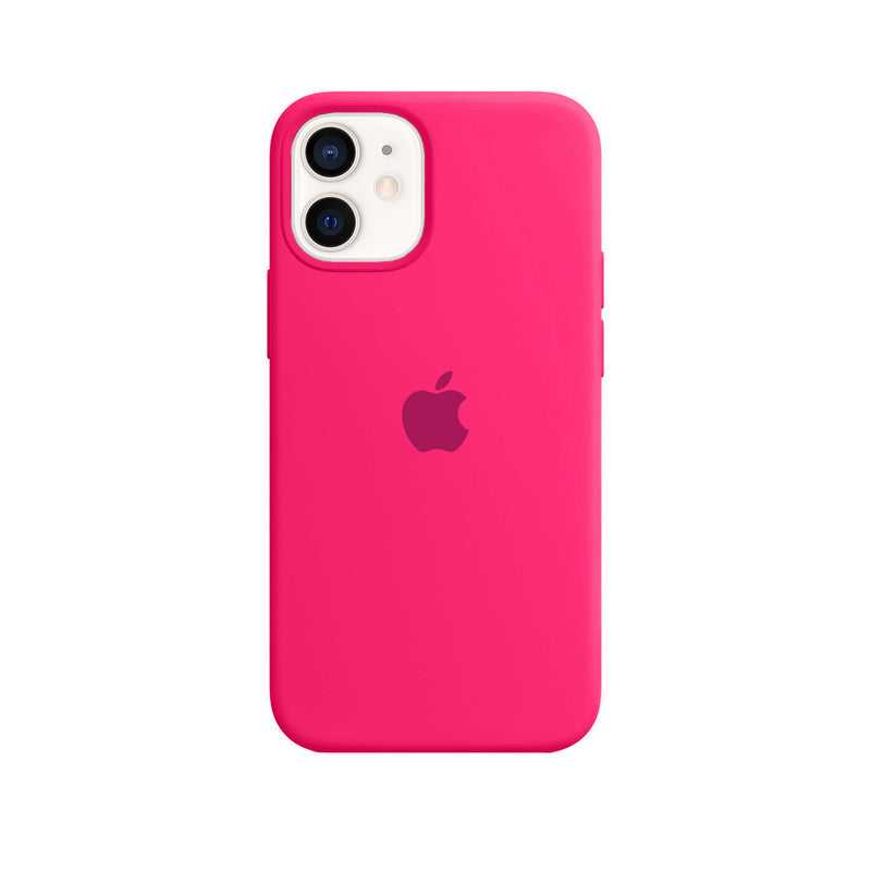 Capinha Celular para iPhone 12 Mini Silicone Cover Aveludado