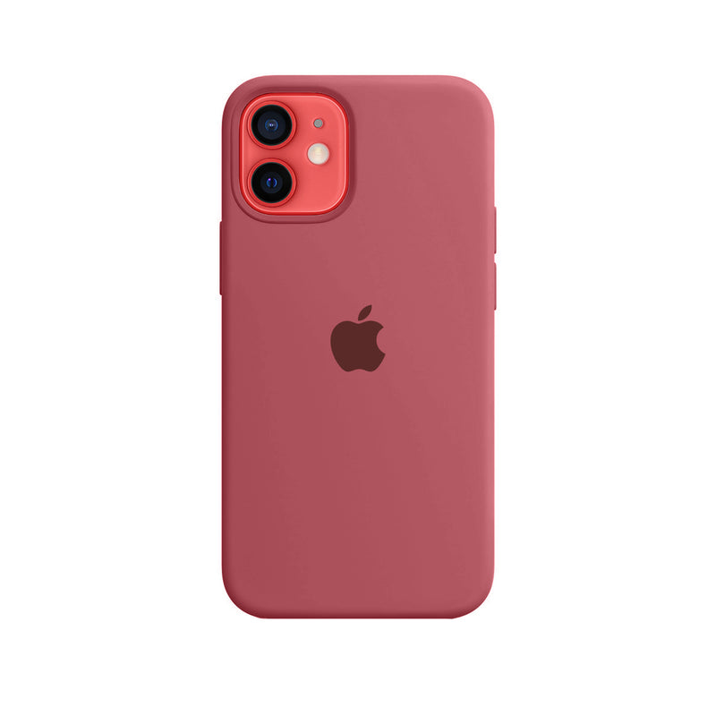 Capinha Celular para iPhone 12 Mini Silicone Cover Aveludado