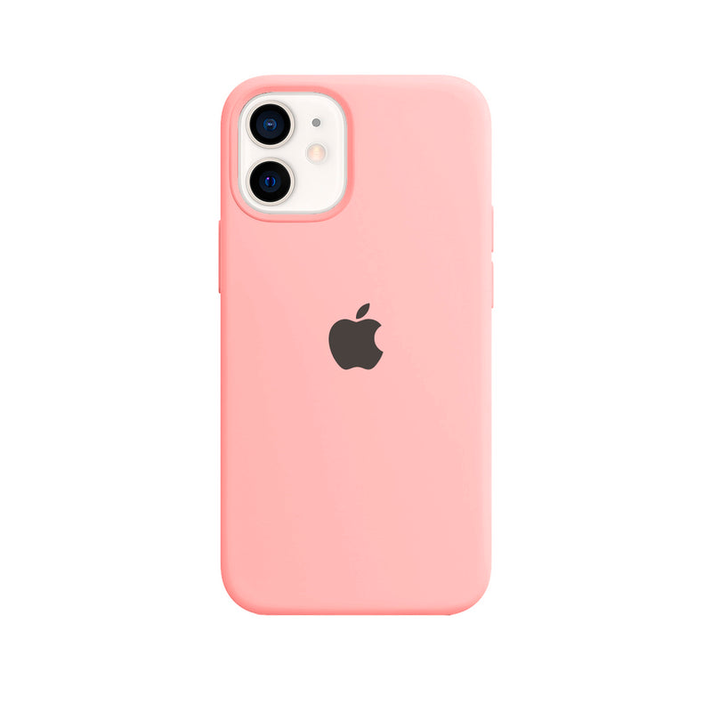 Capinha Celular para iPhone 12 Mini Silicone Cover Aveludado