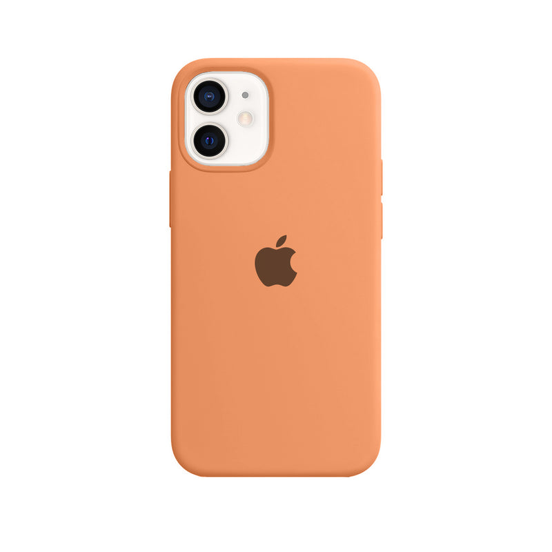 Capinha Celular para iPhone 12 Mini Silicone Cover Aveludado