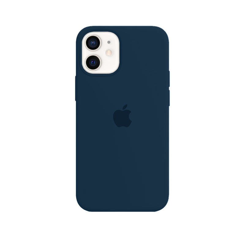 Capinha Celular para iPhone 12 Mini Silicone Cover Aveludado