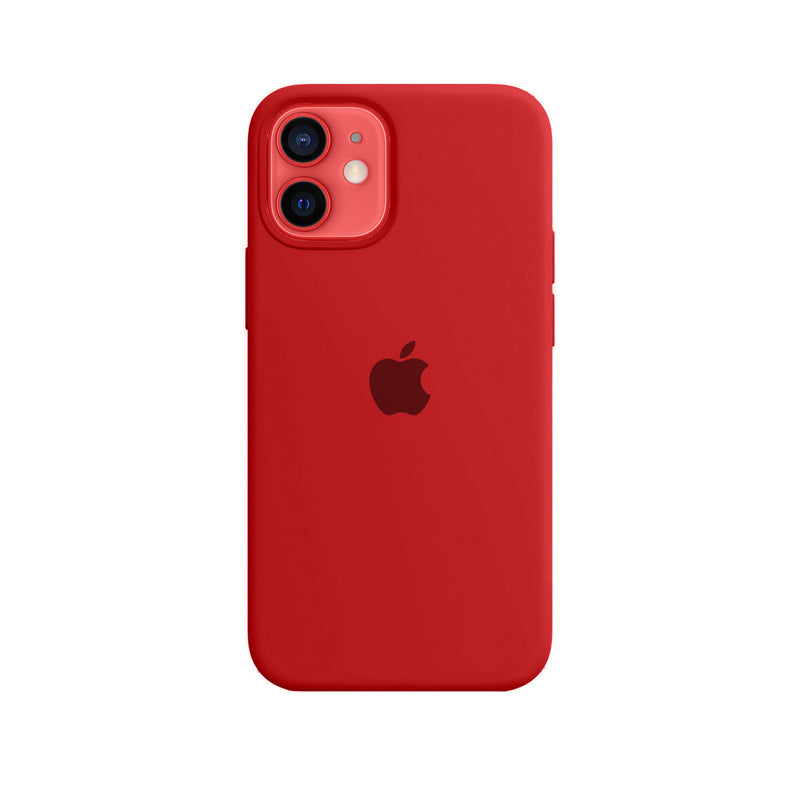 Capinha Celular para iPhone 12 Mini Silicone Cover Aveludado