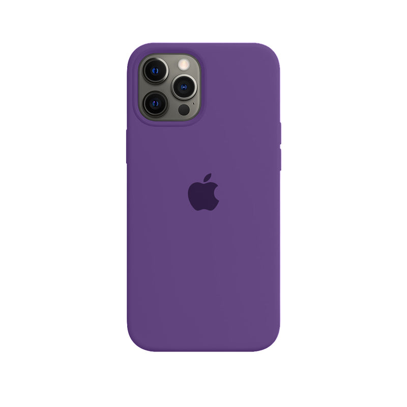 Capinha Celular iPhone 12 Pro Max Silicone Aveludado