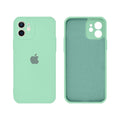 Capinha Celular iPhone 12 Silicone Aveludado com Proteção Câmera