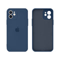 Capinha Celular iPhone 12 Silicone Aveludado com Proteção Câmera
