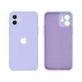 Capinha Celular iPhone 12 Silicone Aveludado com Proteção Câmera