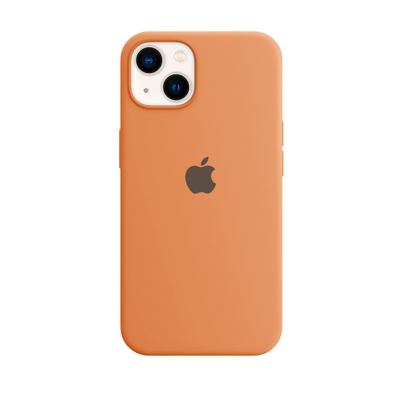 Capinha Celular iPhone 13 Silicone Aveludado