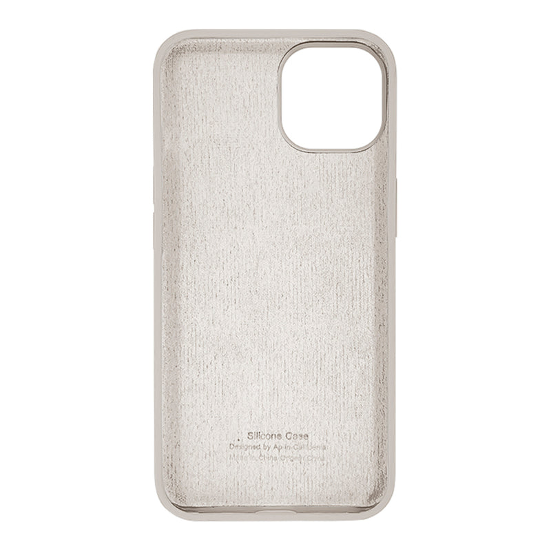 Capinha Silicone Aveludado para iPhone 14