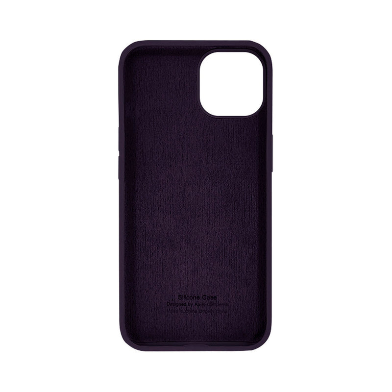 Capinha Silicone Aveludado para iPhone 14