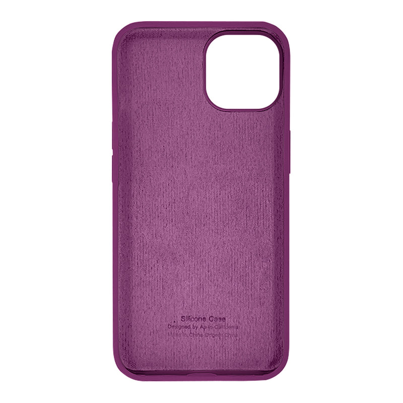 Capinha Silicone Aveludado para iPhone 14 Plus