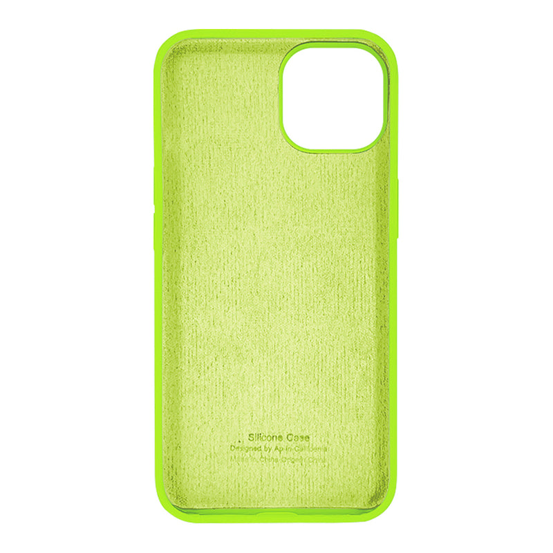 Capinha Silicone Aveludado para iPhone 14