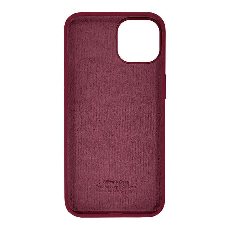 Capinha Silicone Aveludado para iPhone 14 Plus