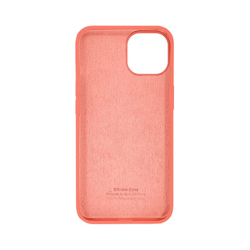 Capinha Silicone Aveludado para iPhone 14