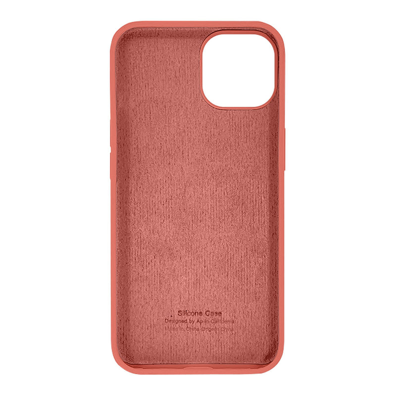 Capinha Silicone Aveludado para iPhone 14 Plus