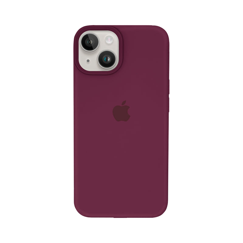 Capinha Silicone Aveludado para iPhone 14