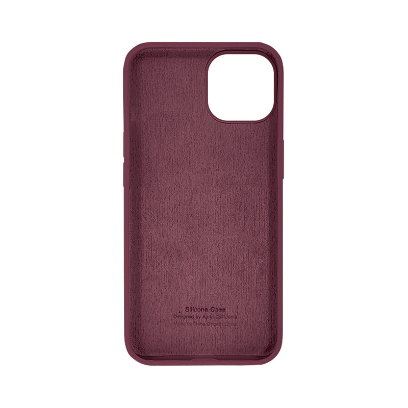 Capinha Silicone Aveludado para iPhone 14