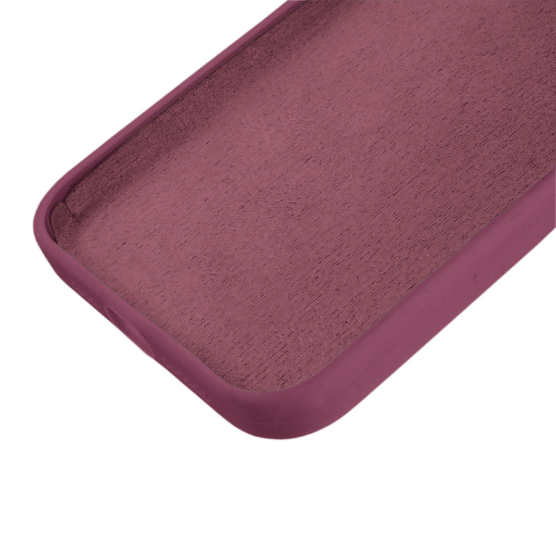 Capinha Silicone Aveludado para iPhone 14