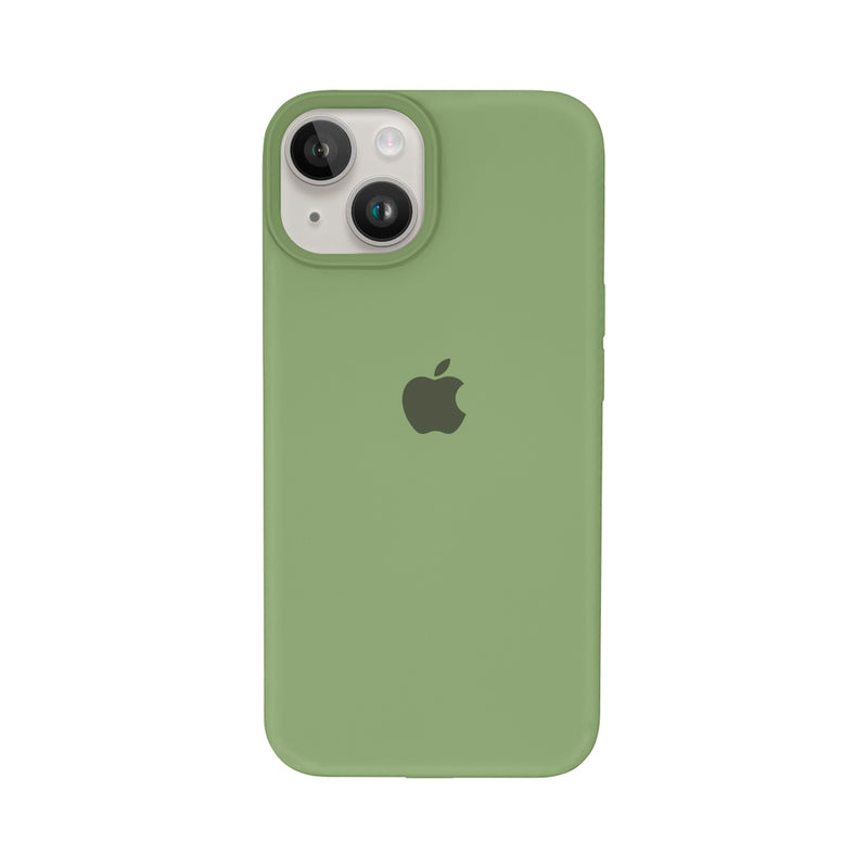 Capinha Silicone Aveludado para iPhone 14