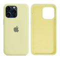 Capinha iPhone 15 Pro Max em Silicone com Interior Aveludado