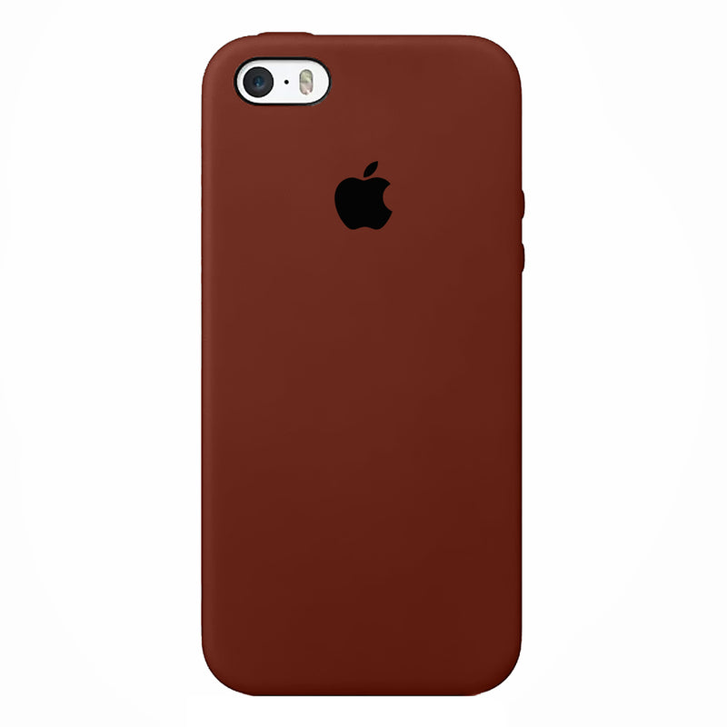 Capinha Celular iPhone 5, 5S e SE 1ª Geração (2016) Silicone Cover Aveludado