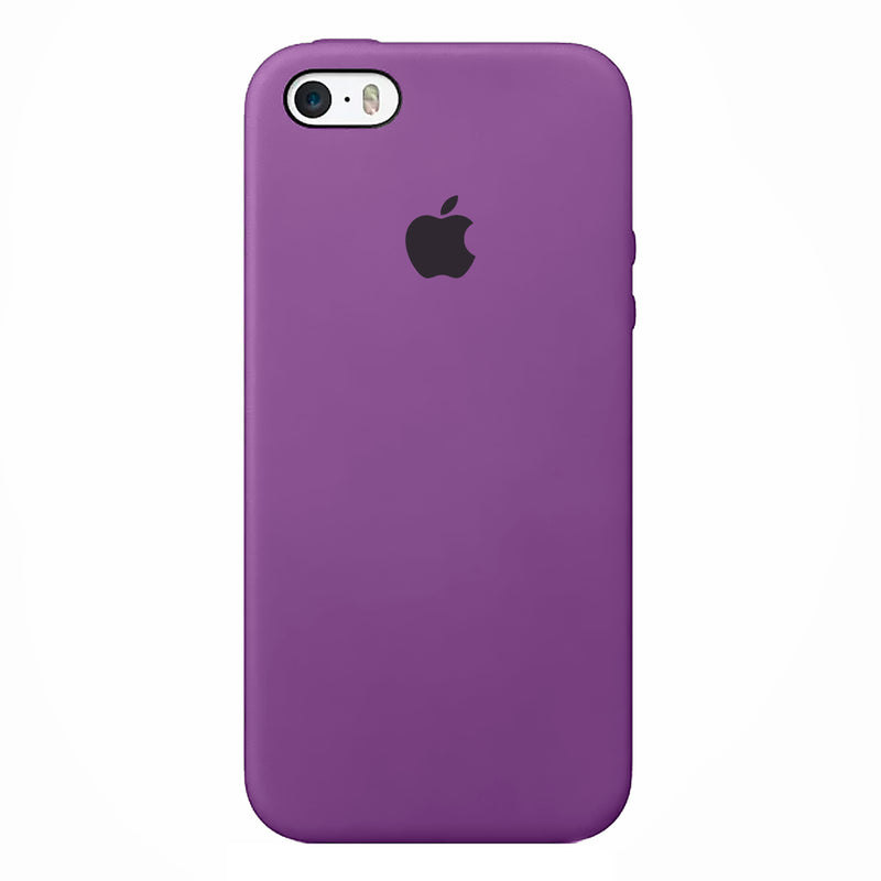 Capinha Celular iPhone 5, 5S e SE 1ª Geração (2016) Silicone Cover Aveludado
