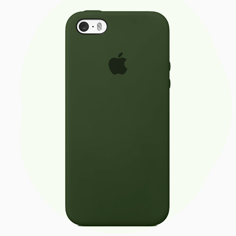 Capinha Celular iPhone 5, 5S e SE 1ª Geração (2016) Silicone Cover Aveludado