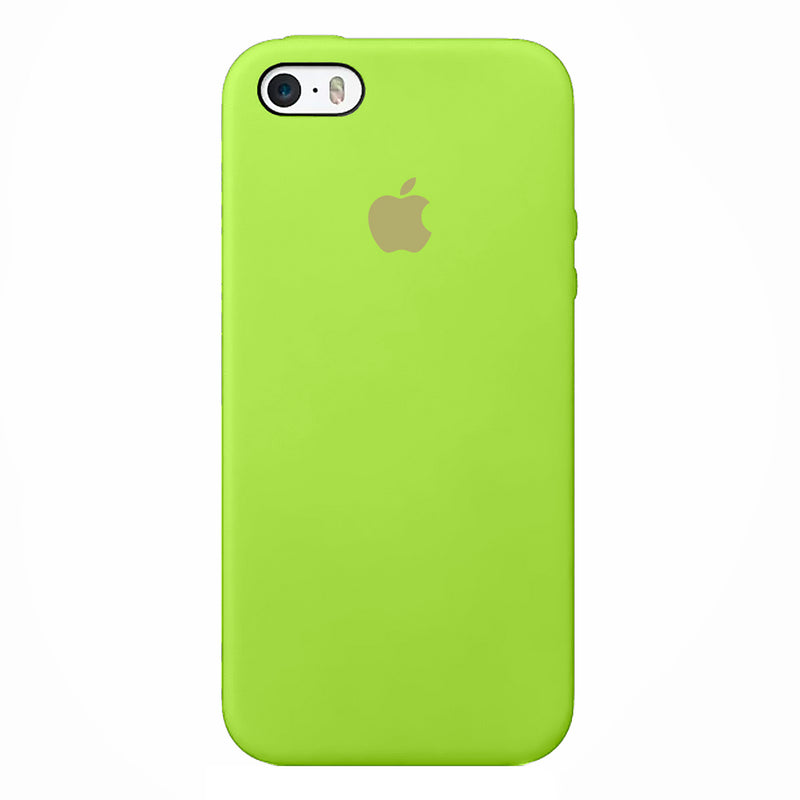 Capinha Celular iPhone 5, 5S e SE 1ª Geração (2016) Silicone Cover Aveludado