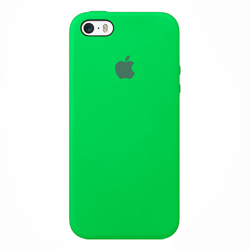 Capinha Celular iPhone 5, 5S e SE 1ª Geração (2016) Silicone Cover Aveludado