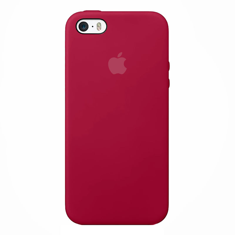 Capinha Celular iPhone 5, 5S e SE 1ª Geração (2016) Silicone Cover Aveludado