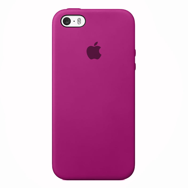 Capinha Celular iPhone 5, 5S e SE 1ª Geração (2016) Silicone Cover Aveludado