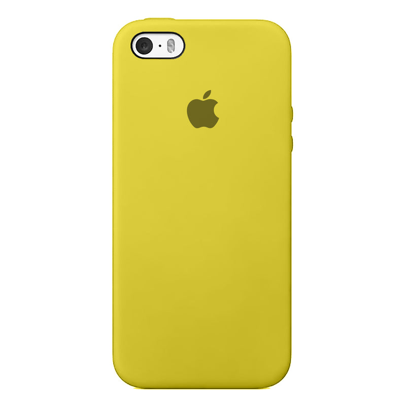 Capinha Celular iPhone 5, 5S e SE 1ª Geração (2016) Silicone Cover Aveludado