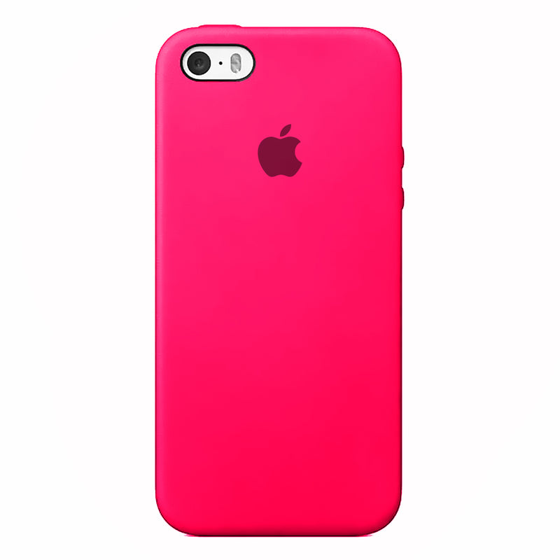 Capinha Celular iPhone 5, 5S e SE 1ª Geração (2016) Silicone Cover Aveludado